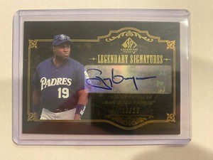 2007 Upper Deck SP Legendary Cuts Signatures Tony Gwynn (HOF 2007) Auto 13/25