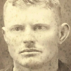 1900s  Antique Cabinet Card Handsome Beautiful Man Real Photo Suit Watch Strong - Picture 1 of 7