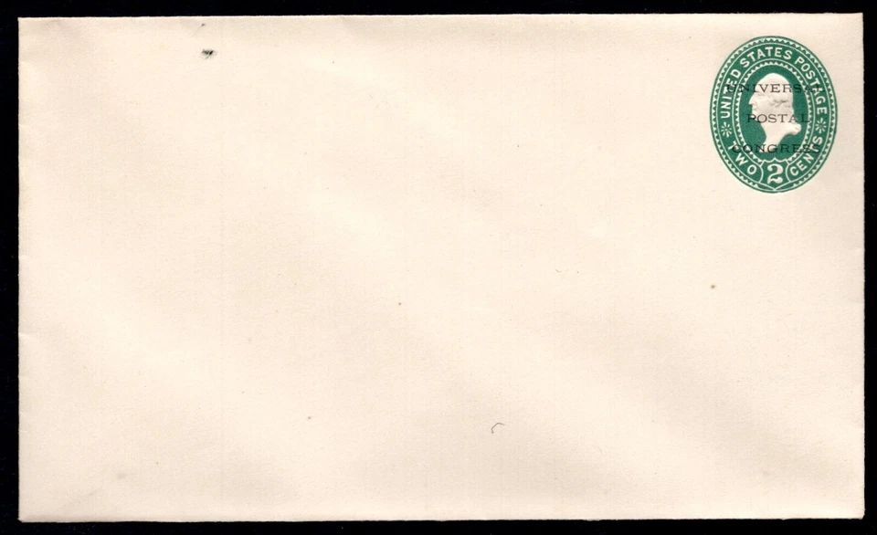 US 1886 SCOTT #U311 OVERPRINTED UNIVERSAL POSTAL CONGRESS SPECIAL PRINTING - Image 1 of 3