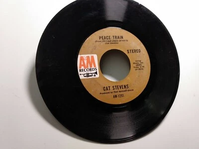 A&M Records - Cat Stevens - Peace Train - AM-1291 - Stereo - Image 1 of 3