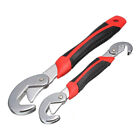 1X(Set of 2 Adjustable Wrench Set With 2 Size 215mm, 280mm Snap'N Grip5338