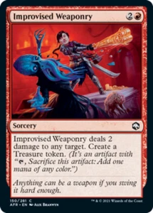 Improvised Weaponry x4 - Adventures in the Forgotten Realms - NM-Mint, English - - Picture 1 of 1