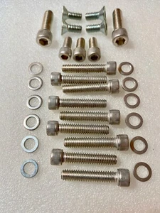 Harley 1970-1986 pala EVO cuatro velocidades Allen kit de cubierta primaria cadmio EE. UU. - Imagen 1 de 3