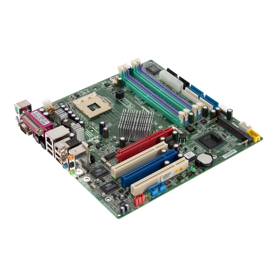 Scheda Madre Matx MEDION MD8080 Ver1.0B Presa 478 DDR AGP PCI - Immagine 1 di 3