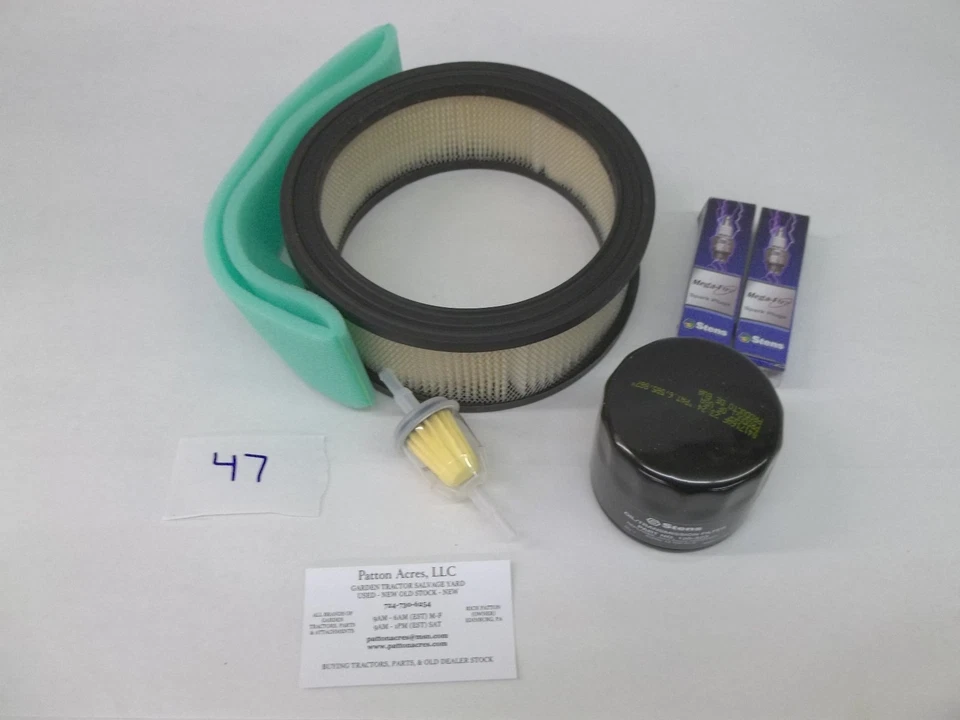 Kit de filtro de mantenimiento de afinación Kohler Command Engine CV724 CV740 CH18 CH730 CH25 Foto 1 de 1