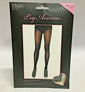 Medias opacas transparentes pantimedias algodón entrepierna denier 70 negras talla reina pierna avenida - Imagen 1 de 2