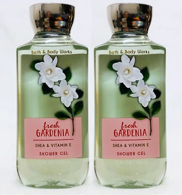 2 Bath & Body Works FRESH GARDENIA Body Wash Shower Gel 10 oz - Image 1 of 2