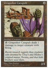 Magic the Gathering MTG Grapeshot Catapult (375) Fifth Edition   LP