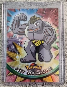 Machoke #67 Topps Chrome 2000 TV Animation Pokémon Karte - Bild 1 von 4