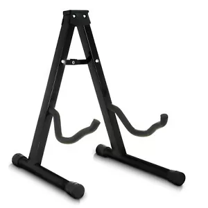 Electric Guitar Stand Acoustic Guitar Stand Universal Free Standing Frame Fold - Picture 1 of 15