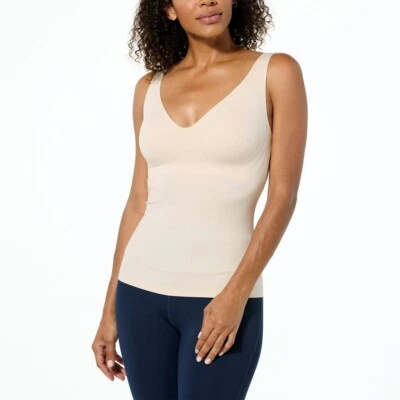 Regata Rhonda Shear Gel Tamanho XS Suporte Adicional para Costas Sem Mangas Bege Claro - Imagem 1 de 4