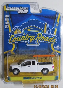 Greenlight Country Roads Serie 14 2015 Ford F-150 XL mit Gestell & Leiter - Bild 1 von 4