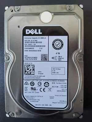 Dell GEN13 4TB 7.2K RPM 12Gb/s 3.5" SAS SERVER HDD Hard Drive YXG4K 0YXG4K - Image 1 of 2