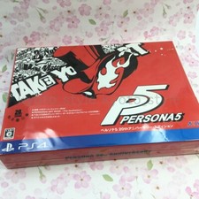USED PS4 Persona5 20th Anniversary Edition Treasure BOX Art book 01152 JP IMPORT
