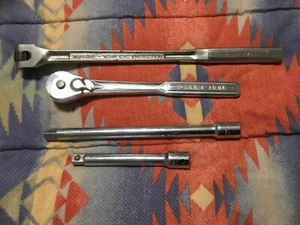 Vintage Craftsman Lot - 1/2” Drive Ratchet ,15” Breaker Bar Extensions Series - Picture 1 of 8