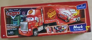 DAMAGED BOX/NEW/SEALED Disney PIXAR Cars Mack Truck Playset 2006 - Picture 1 of 8