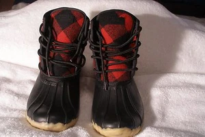 Chooka Women's Red Eastlake Duck Boot - Waterproof Soles   SIZE 6  - Picture 1 of 7