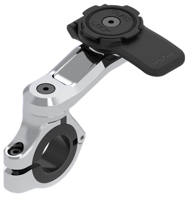 Support de montage guidon QUAD LOCK Pro Chrome