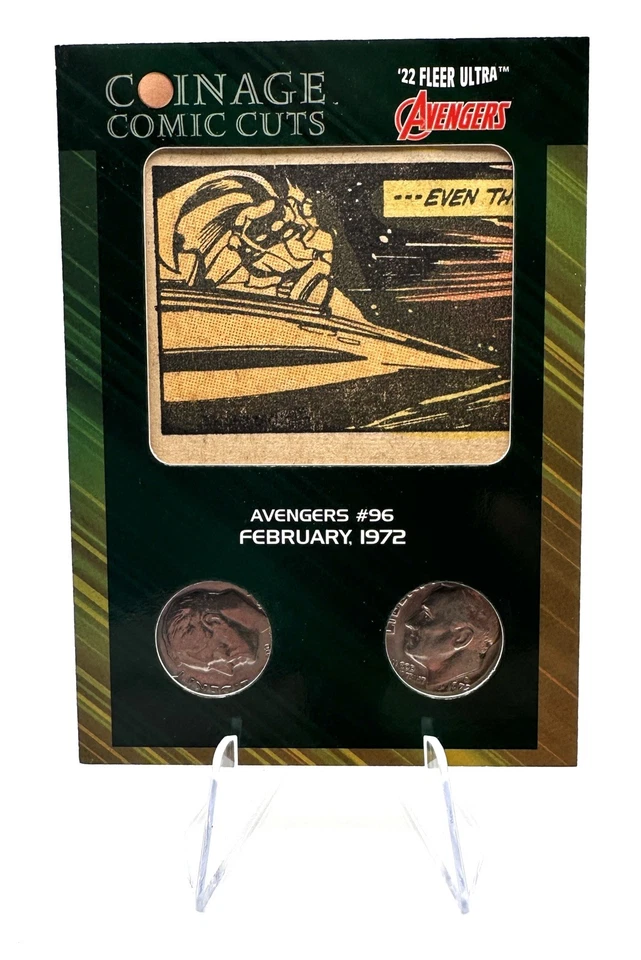 Moneda Fleer Ultra Avengers 2022 cortes de cómic 1/20 Avengers #96 #CCC-AVG96 Foto 1 de 2