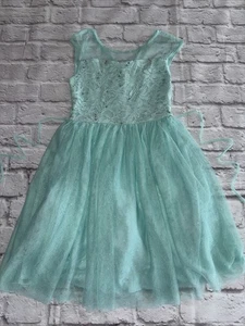 Speechless Girls Size 12 Turquoise Dress - Picture 1 of 5