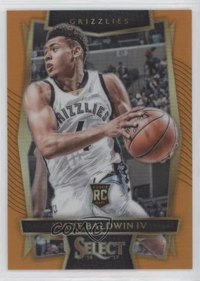 2016-17 Panini Select Concourse Orange Prizm /60 Wade Baldwin IV #39 Rookie RC - Image 1 of 2