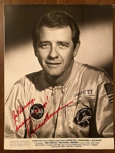 Richard Crenna signed handsigniertes Vintage 8x10 Foto mit COA weinrot - Bild 1 von 4