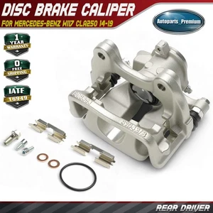Rear Driver Brake Caliper with Bracket for Mercedes-Benz W117 CLA250 2014-2019 - Picture 1 of 9