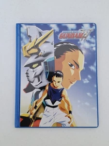 Gundam Wing Mobile Suit Trading Card Album Binder Holds 80 Cards Rare Rarität - Bild 1 von 3