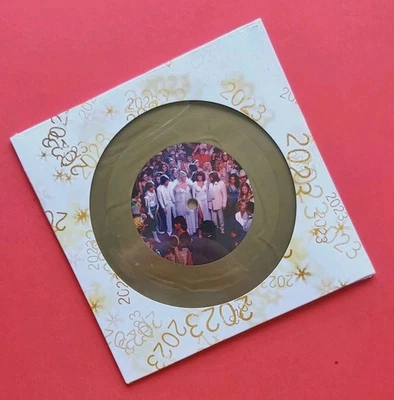 ABBA - HAPPY NEW YEAR - LIMITED GOLD 7" SINGLE (2023) *LOW NUMBER* 615/5000 NEW - Image 1 of 2