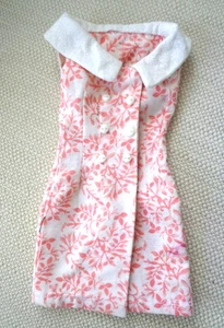 Puppenkleidung passend für eine Ellowyne Wilde Typ 16" Puppe rosa & weißes Kleid Handarbeit - Bild 1 von 5