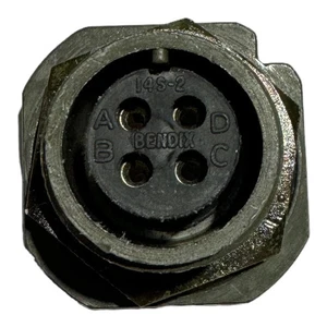 MS3102A-14-2S Bendix Mil Spec Circular Connector 5935-00-518-8590 - Picture 1 of 3