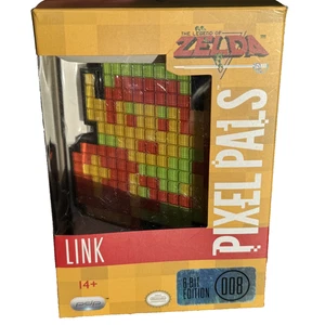 Pixel Pals The Legend of Zelda Link 008 Light Up 8 Bit PDP NEU - Bild 1 von 7