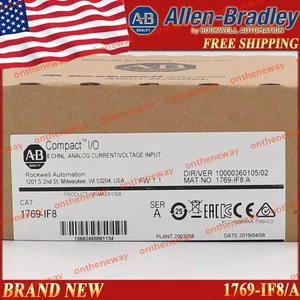 1769-IF8/A CompactLogix Modulo di ingresso analogico nuovo sigillato 1769IF8 Allen-Bradley AB - Foto 1 di 9
