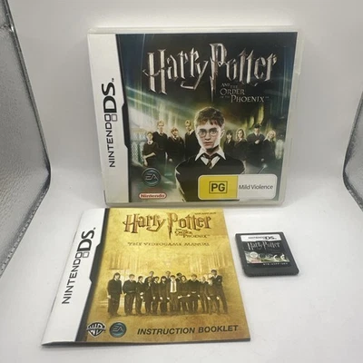 Harry Potter and the Order of the Phoenix • Nintendo DS Game + Manual (2007) AUS - Image 1 of 4