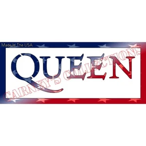 Clear Plastic Stencil - Queen (RA65) (6 sizes to pick from)***** - Picture 1 of 2