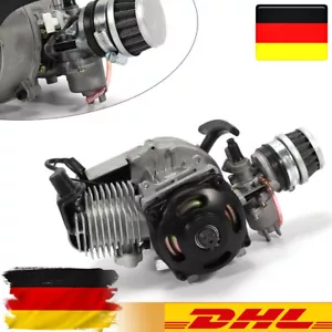 Mini Motor 49/49CC 2-Takt Dirt Bike Cross Pocketbike ATV Quad Getriebe Vergaser - Bild 1 von 12