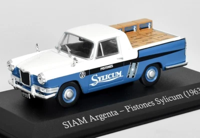 1/43 DIECAST 1963 SIAM DI TELLA ARGENTA PICKUP  (RILEY 4 6/8) SYLICUM PISTONS - Image 1 of 4