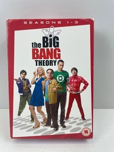 The Big Bang Theory Seasons 1-3 Region 2 Box Set Dvd - Picture 1 of 7