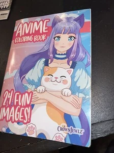 Anime Coloring Book - Picture 1 of 8