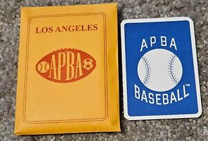Los Angeles Dodgers APBA BATS3 Game Cards (2023 Reissue) 2+ Discount