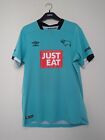 2016-17 Umbro Derby County Away 3RD Football Shirt Size Small Weimann Lettering 