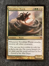 Novablast Wurm Worldwake Mythic Creature Wurm Magic The Gathering NM/M