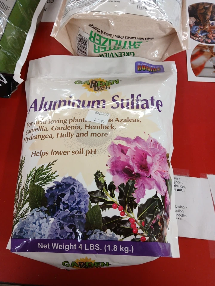 4lb Aluminum Sulfate Bonide Products Soil Conditioners 705 037321007050