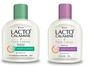 Lacto Calamine Loción Facial Aceite Balance 60ml PACK DE 2 - Imagen 1 de 17