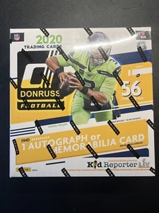 FANATICS EXCLUSIVE 2020 PANINI DONRUSS FOOTBALL MEGA BOX 1 Auto Or Mem Card Per - Picture 1 of 3