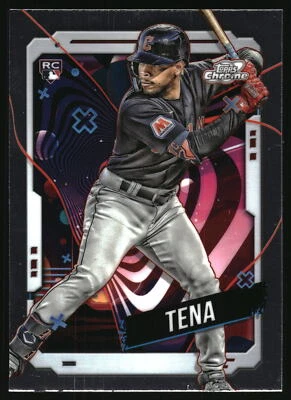 2024 Topps Chrome Cosmic #8 José Tena - Image 1 of 2