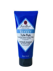 Jack Black Performance Remedy Turbo Wash Energizing Cleanser Hair Body 3oz/ 88ml - Picture 1 of 2