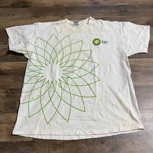 Vintage Fruit of The Loom BP Oil T Shirt Mens Size XL White VTG - Picture 1 of 15