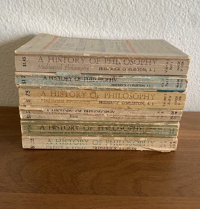 A History of Philosophy by Frederick Copleston Books Lot of 6 Doubleday Image - Picture 1 of 5