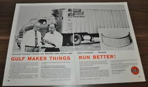 1958 Terminal Transport Truck Ad GMC Purolator Mack G Smith Transfer - Picture 1 of 2